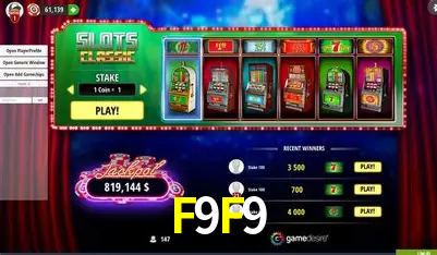 F9F9 Jackpots Progressivos